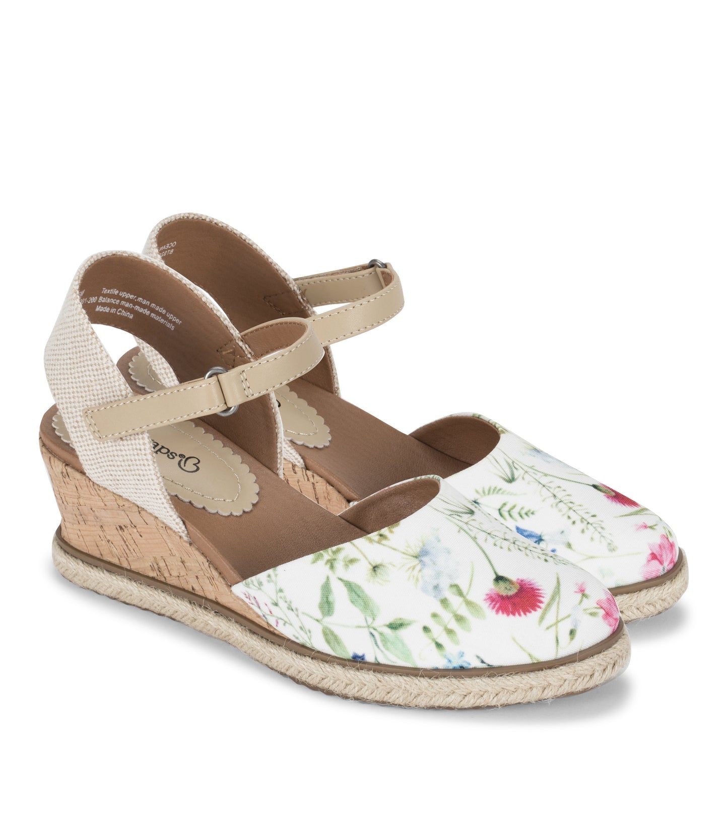 Ocean Closed Toe Wedge Sandal / Baretraps