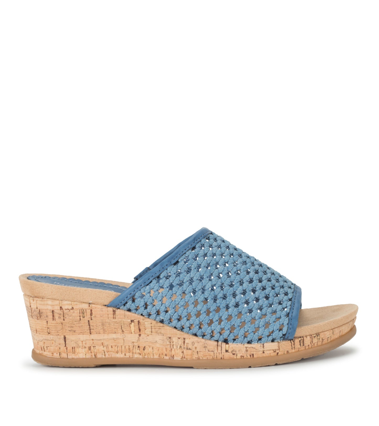 Flossey Wedge Slide Sandal / Baretraps