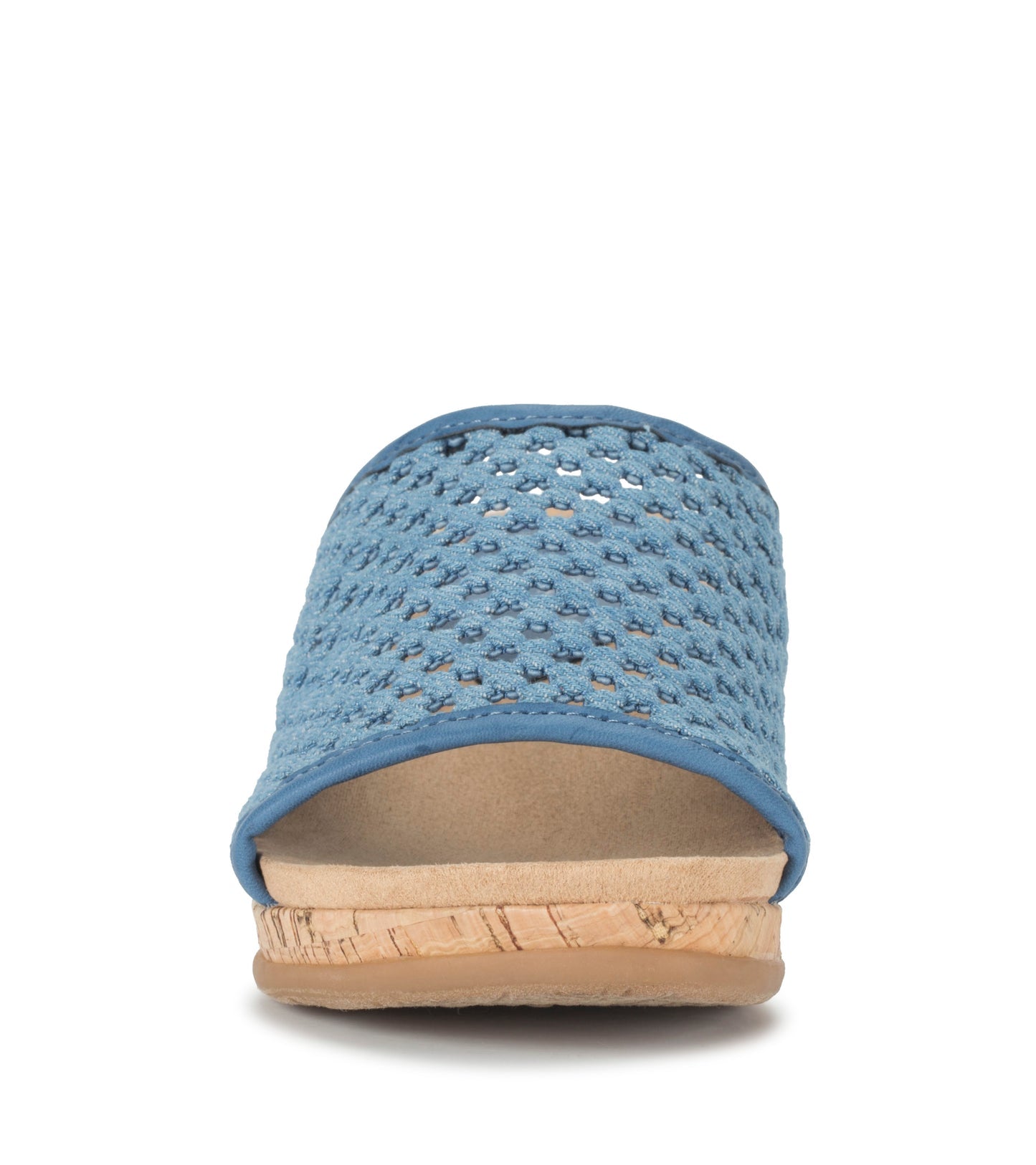 Flossey Wedge Slide Sandal / Baretraps