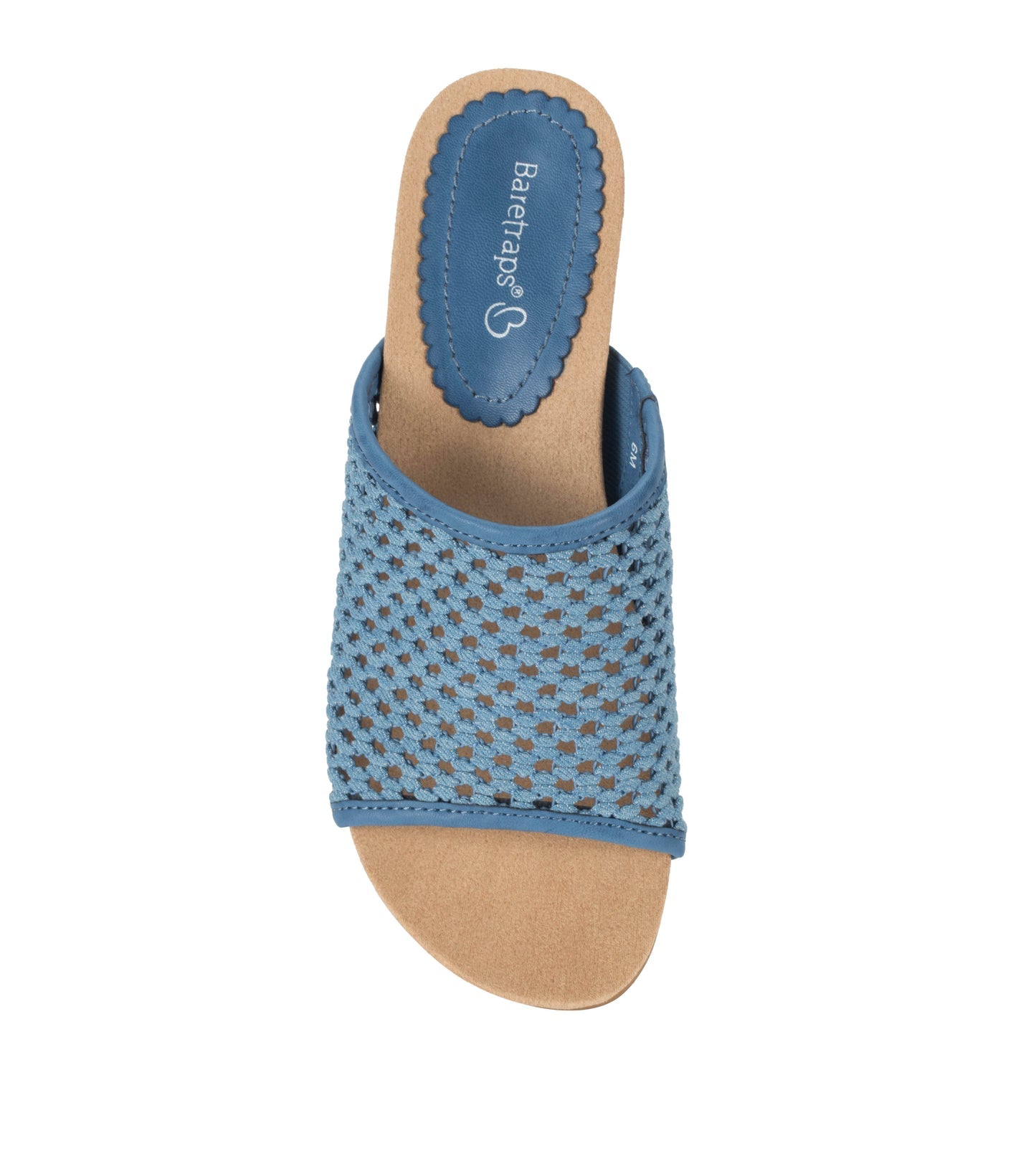 Flossey Wedge Slide Sandal / Baretraps