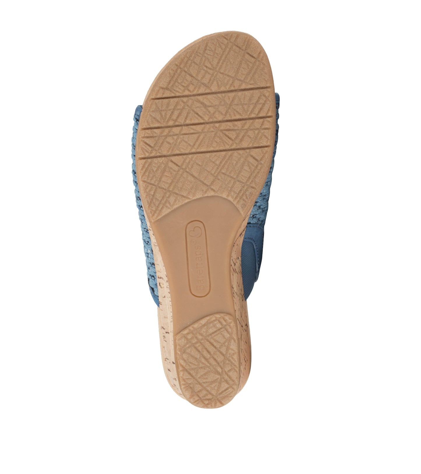 Flossey Wedge Slide Sandal / Baretraps