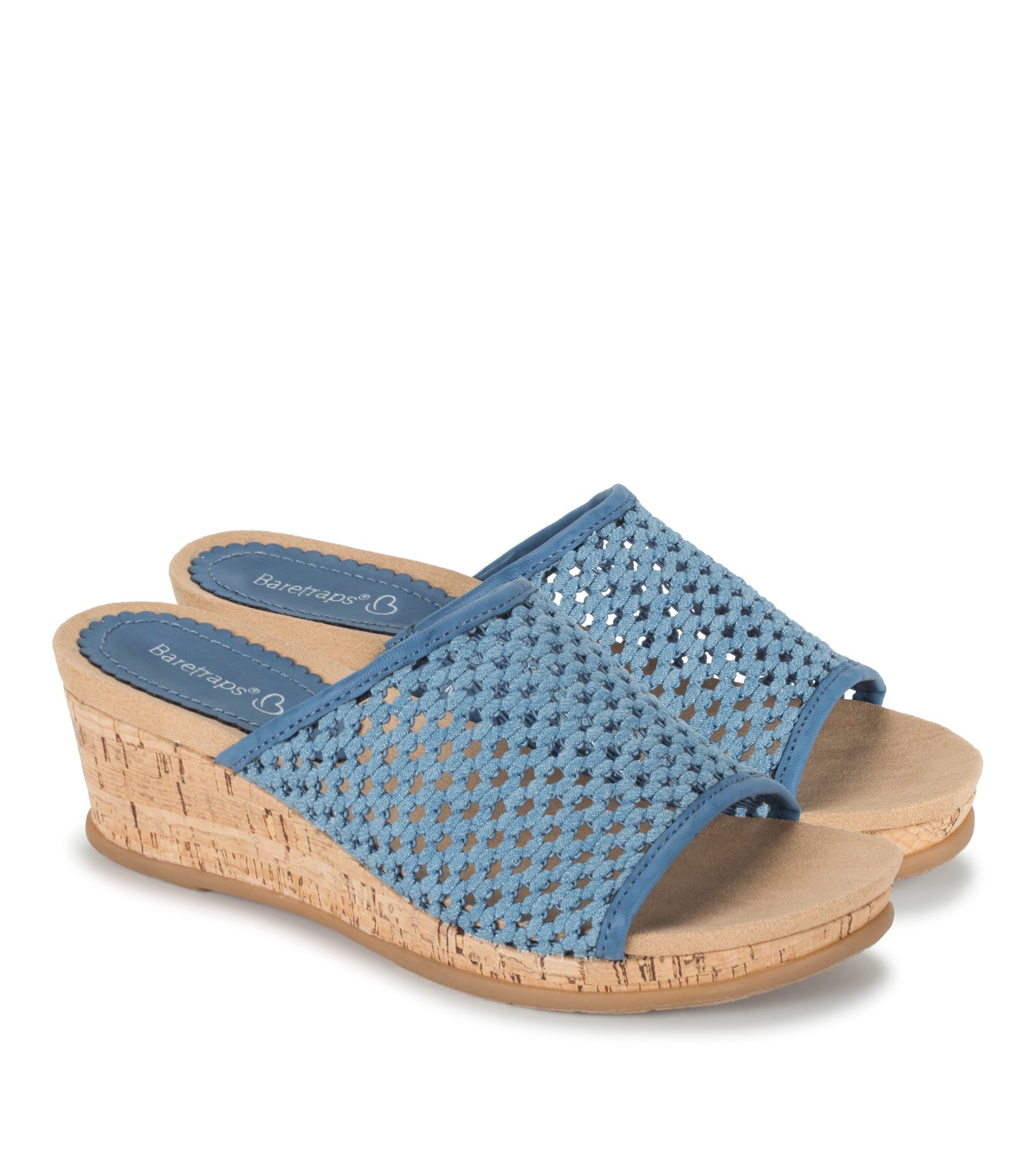 Flossey Wedge Slide Sandal / Baretraps