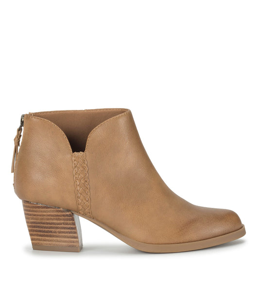 Lauryn Block Heel Ankle Bootie / Baretraps