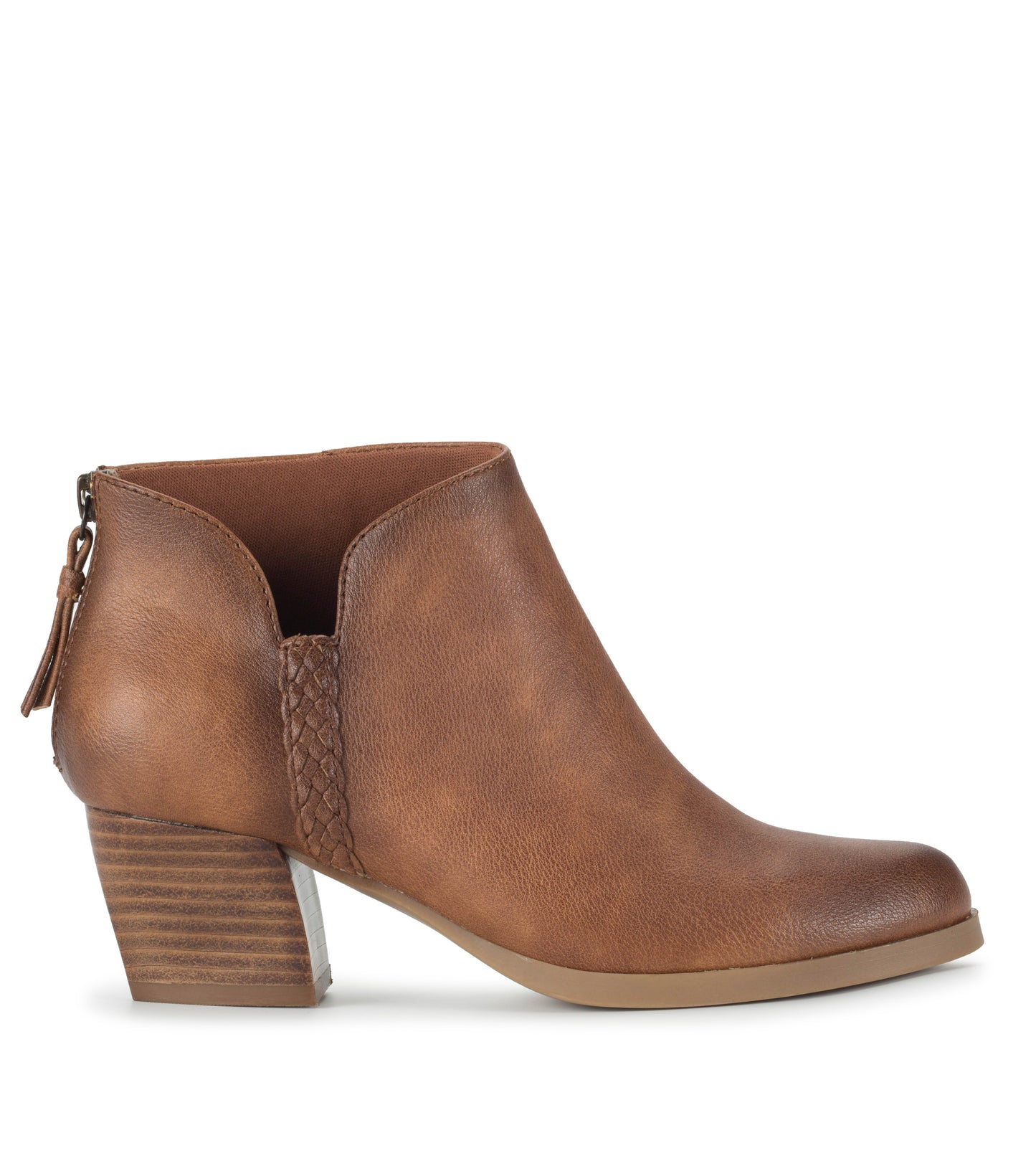 Lauryn Block Heel Ankle Bootie / Baretraps