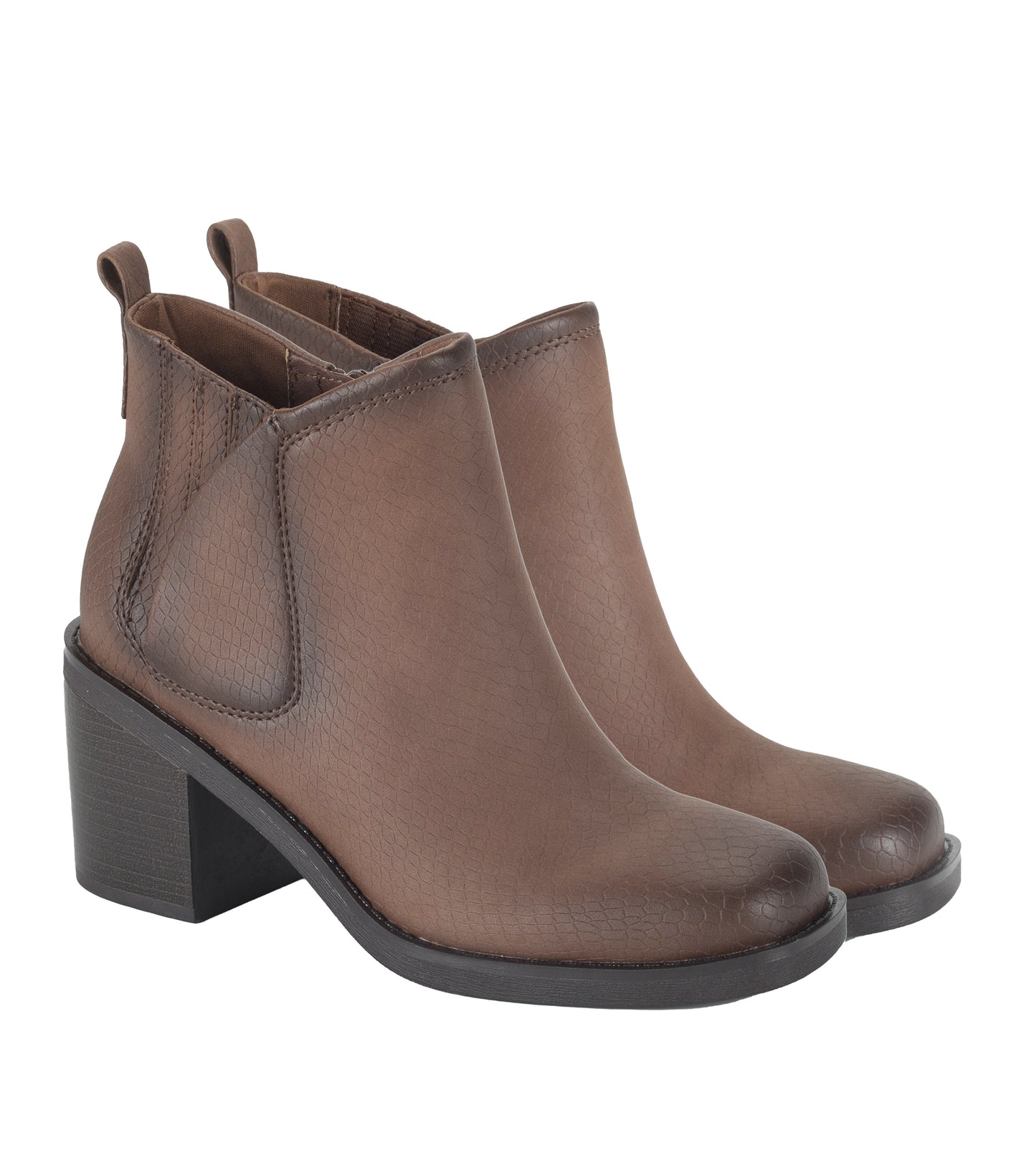 Maria Block Heel Bootie / Baretraps