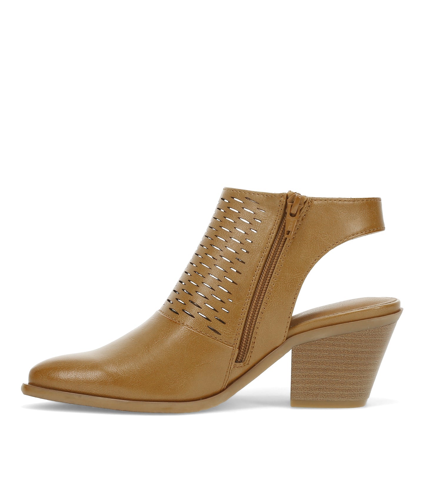 Yangley Block Heel Bootie / Baretraps
