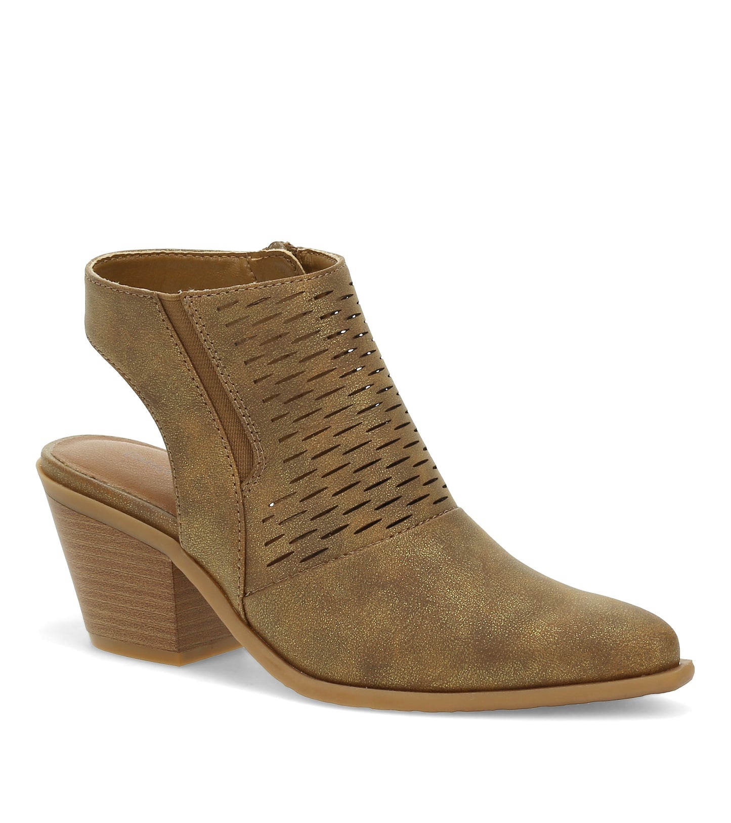Yangley Block Heel Bootie / Baretraps