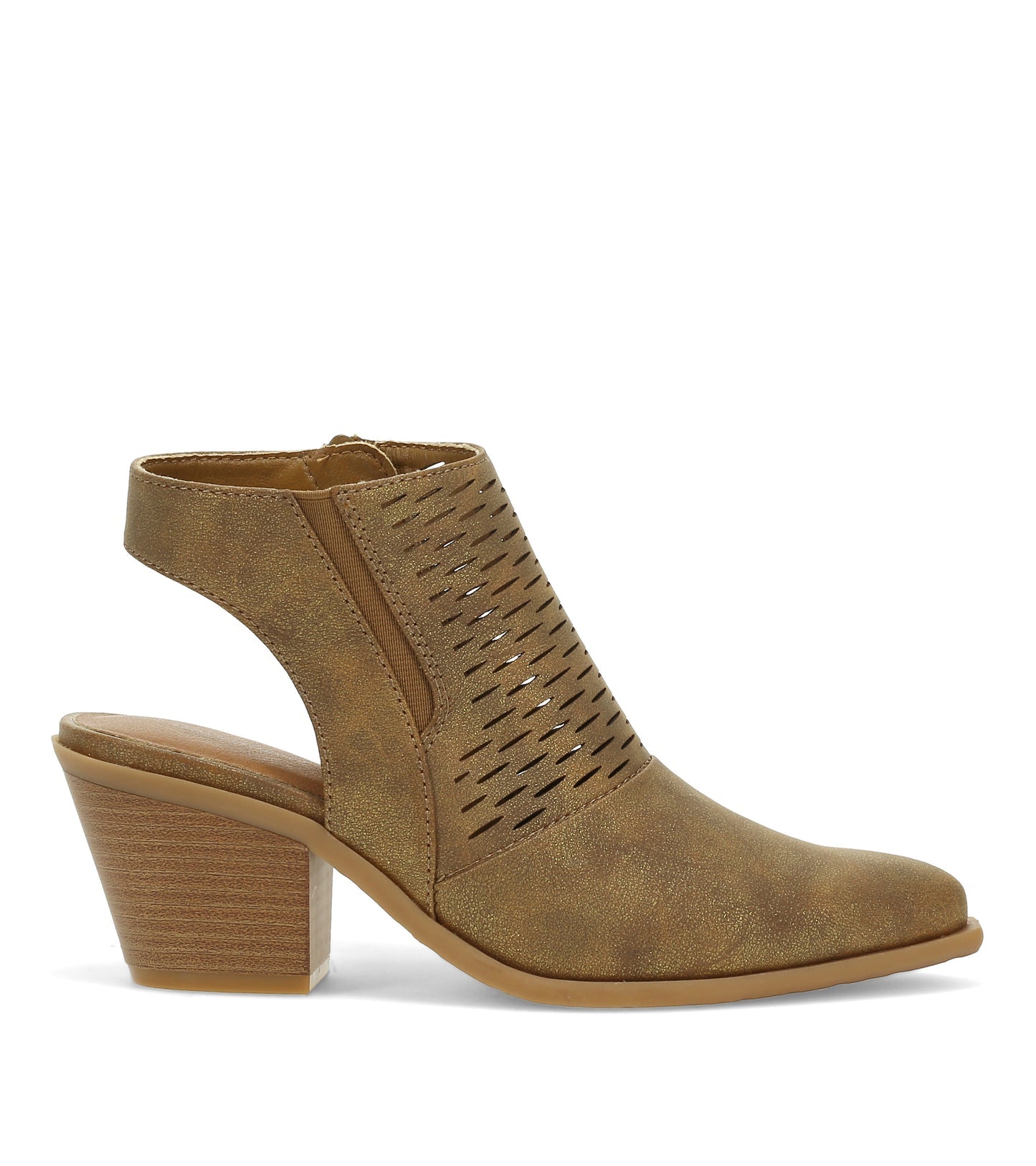 Yangley Block Heel Bootie / Baretraps