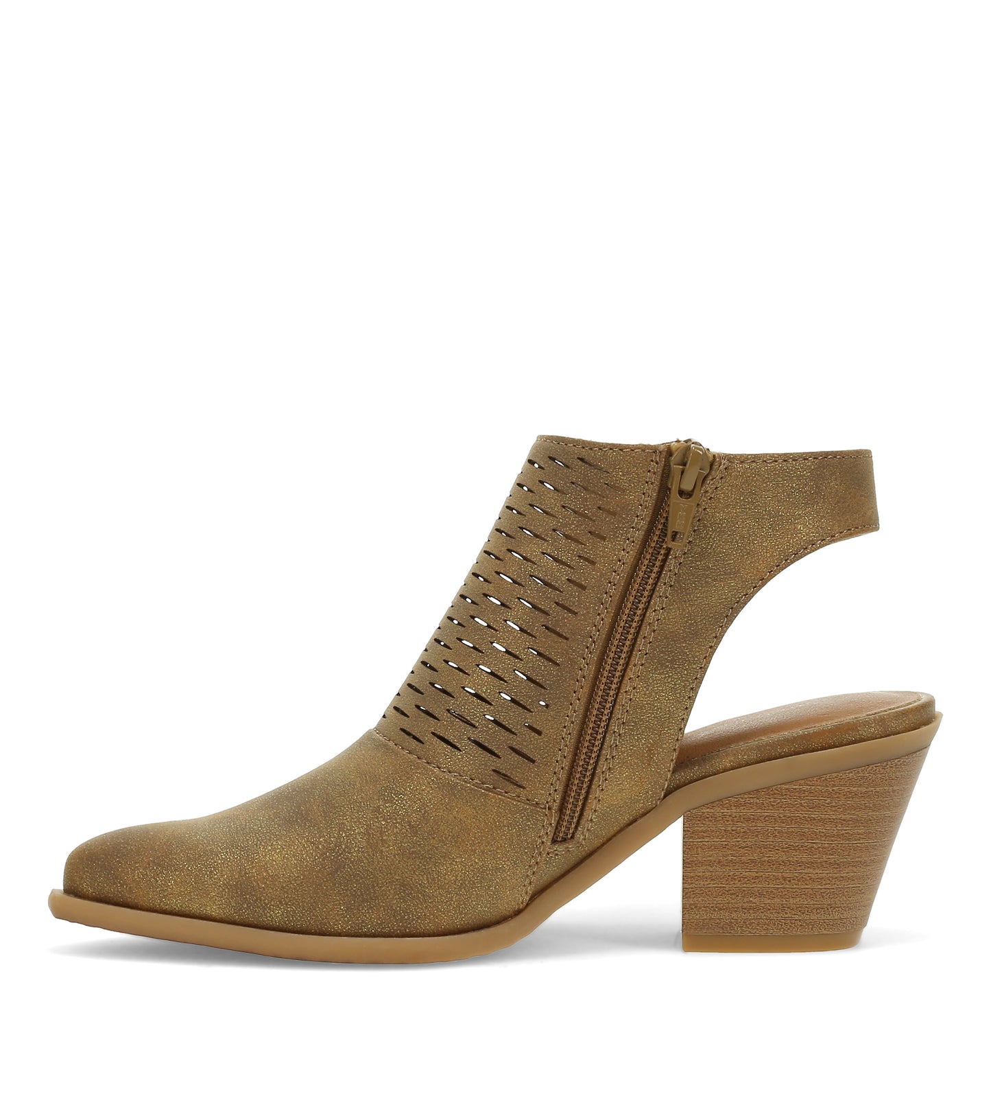 Yangley Block Heel Bootie / Baretraps