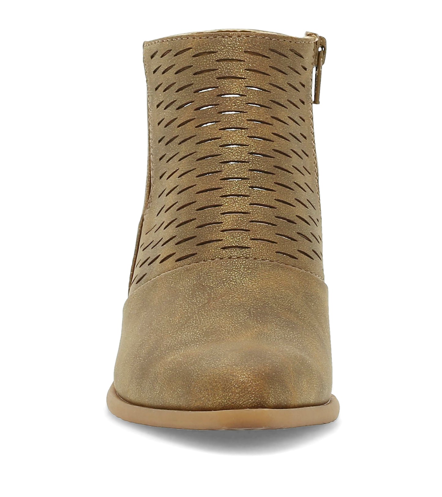 Yangley Block Heel Bootie / Baretraps
