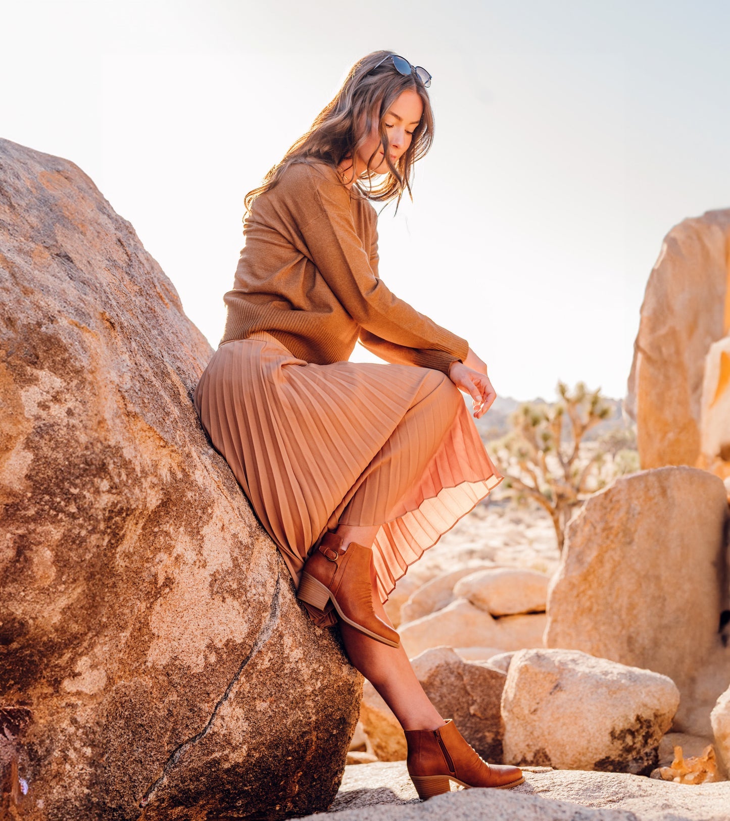 Linnea Block Heel Bootie / Baretraps
