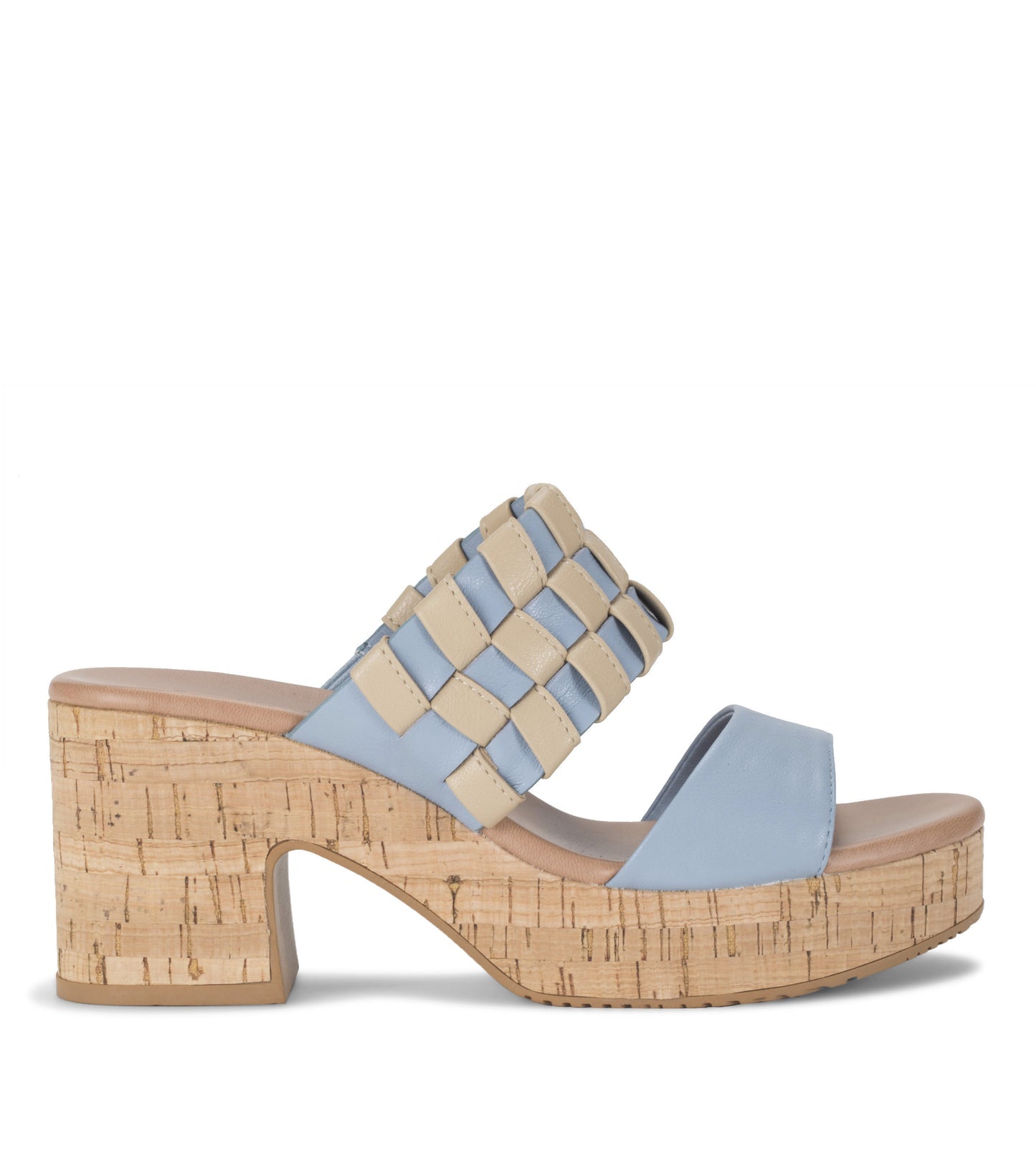 Mavis Block Heel Slide Sandal / Baretraps