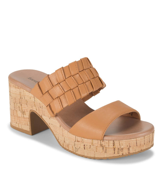 Mavis Block Heel Slide Sandal / Baretraps
