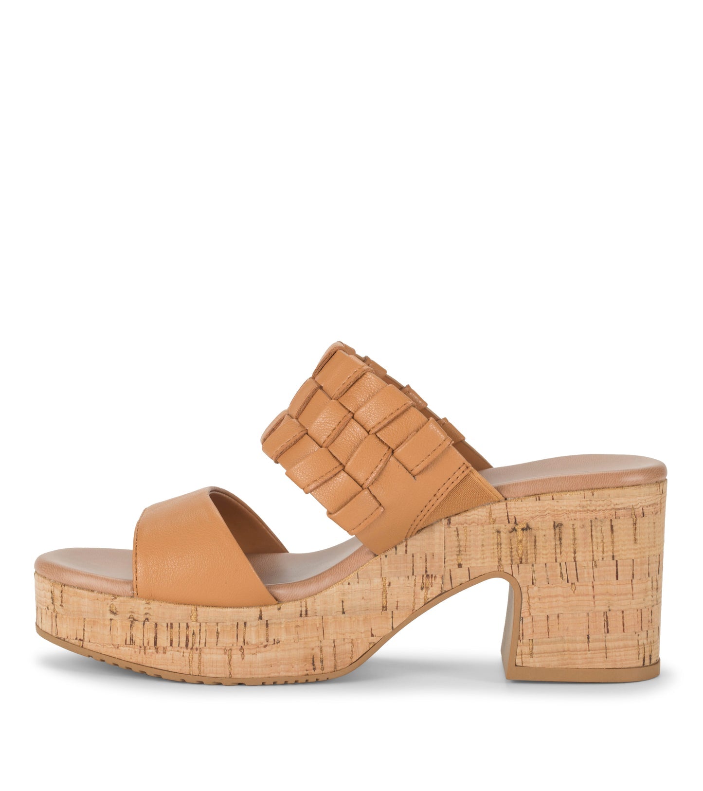 Mavis Block Heel Slide Sandal / Baretraps