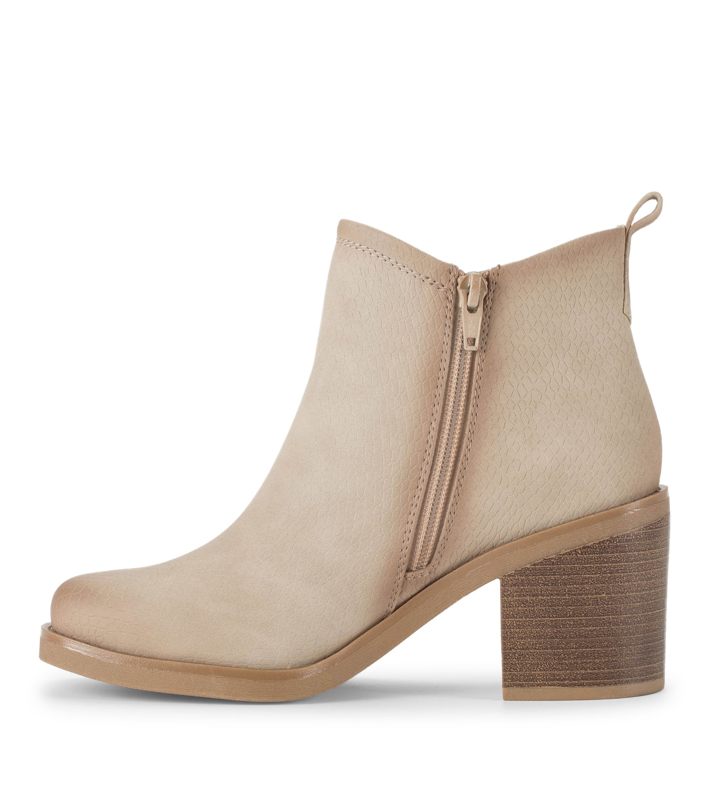 Maria Block Heel Bootie / Baretraps