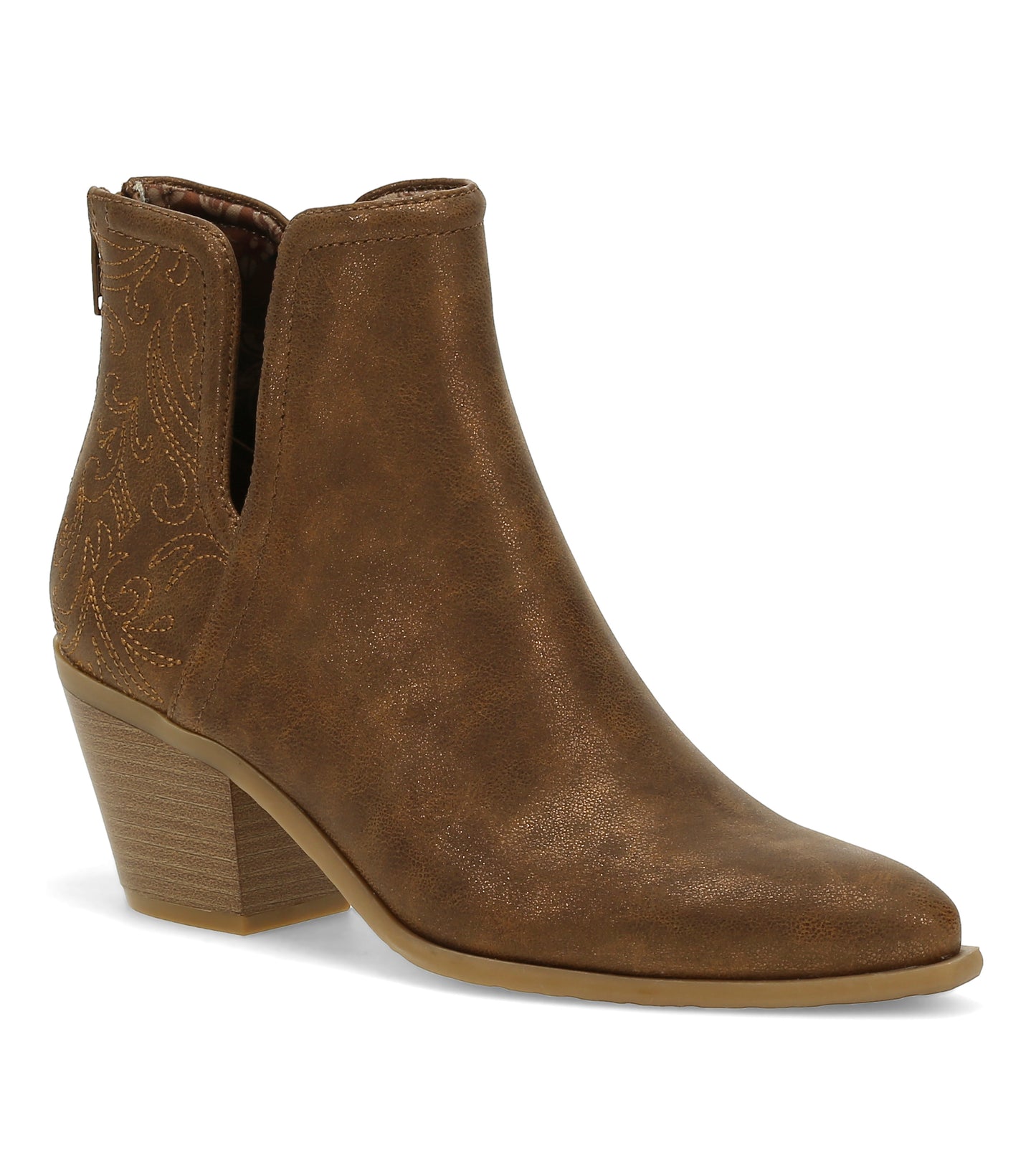 Yara Block Heel Bootie / Baretraps