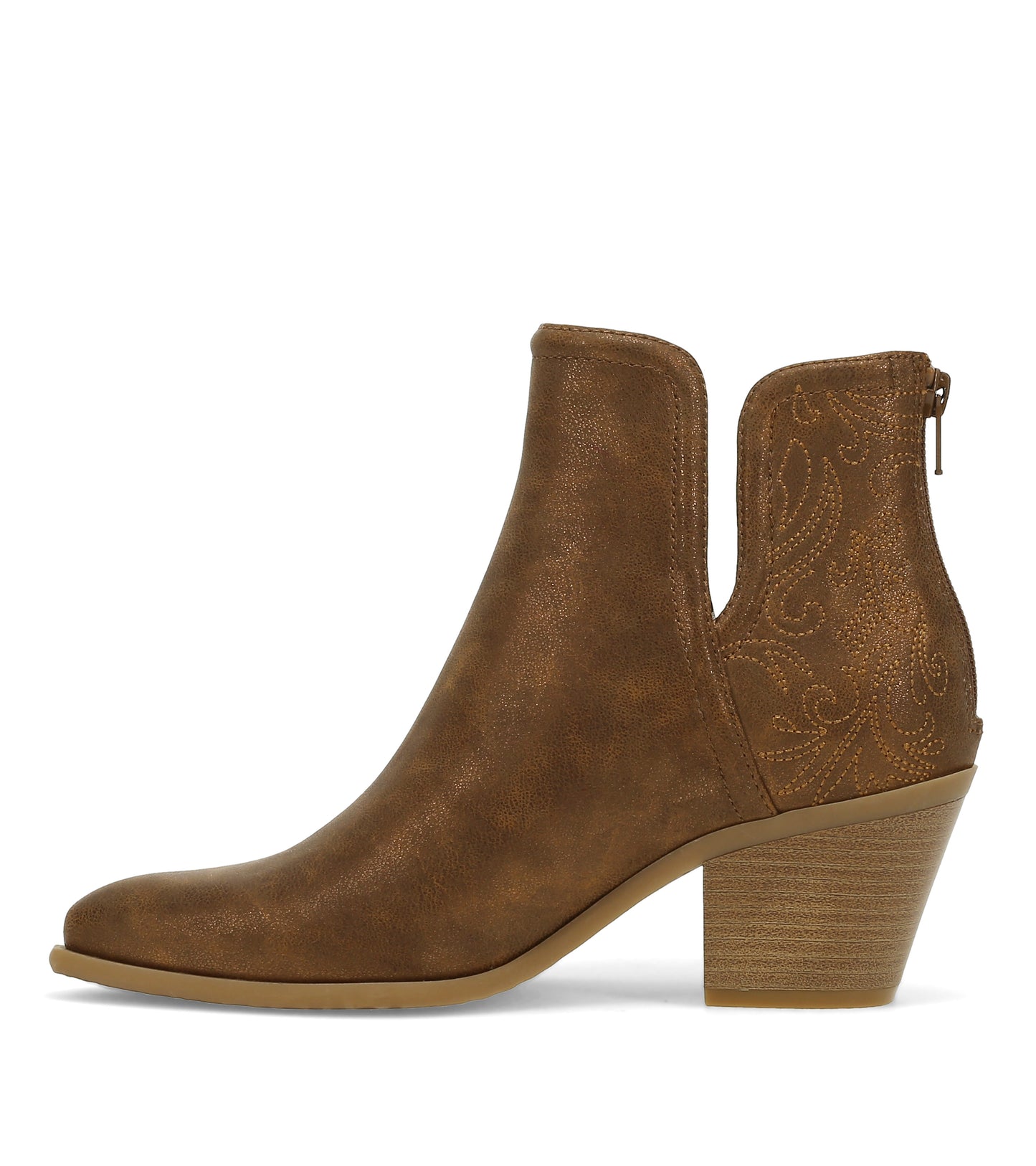 Yara Block Heel Bootie / Baretraps