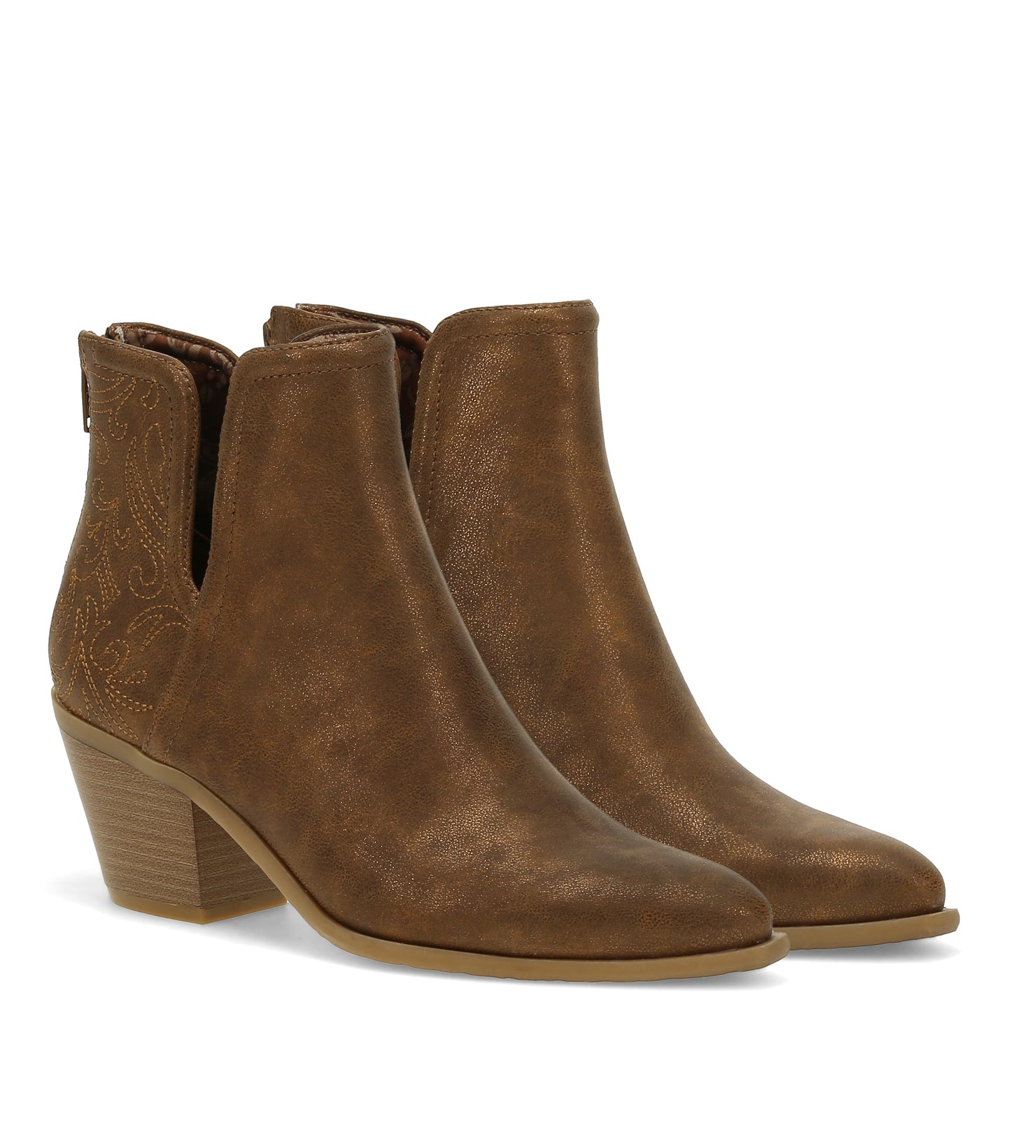 Yara Block Heel Bootie / Baretraps