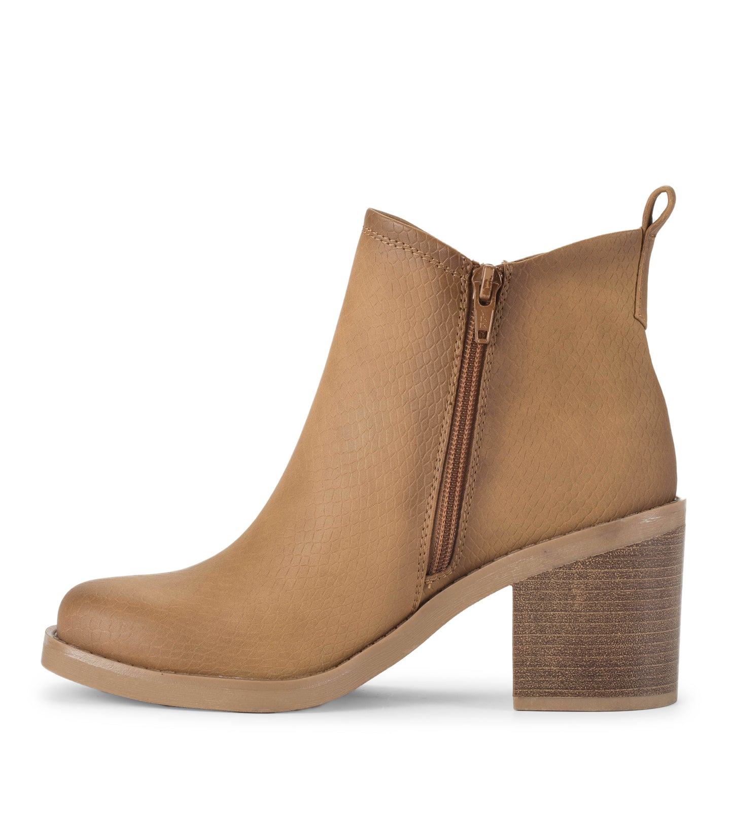 Maria Block Heel Bootie / Baretraps