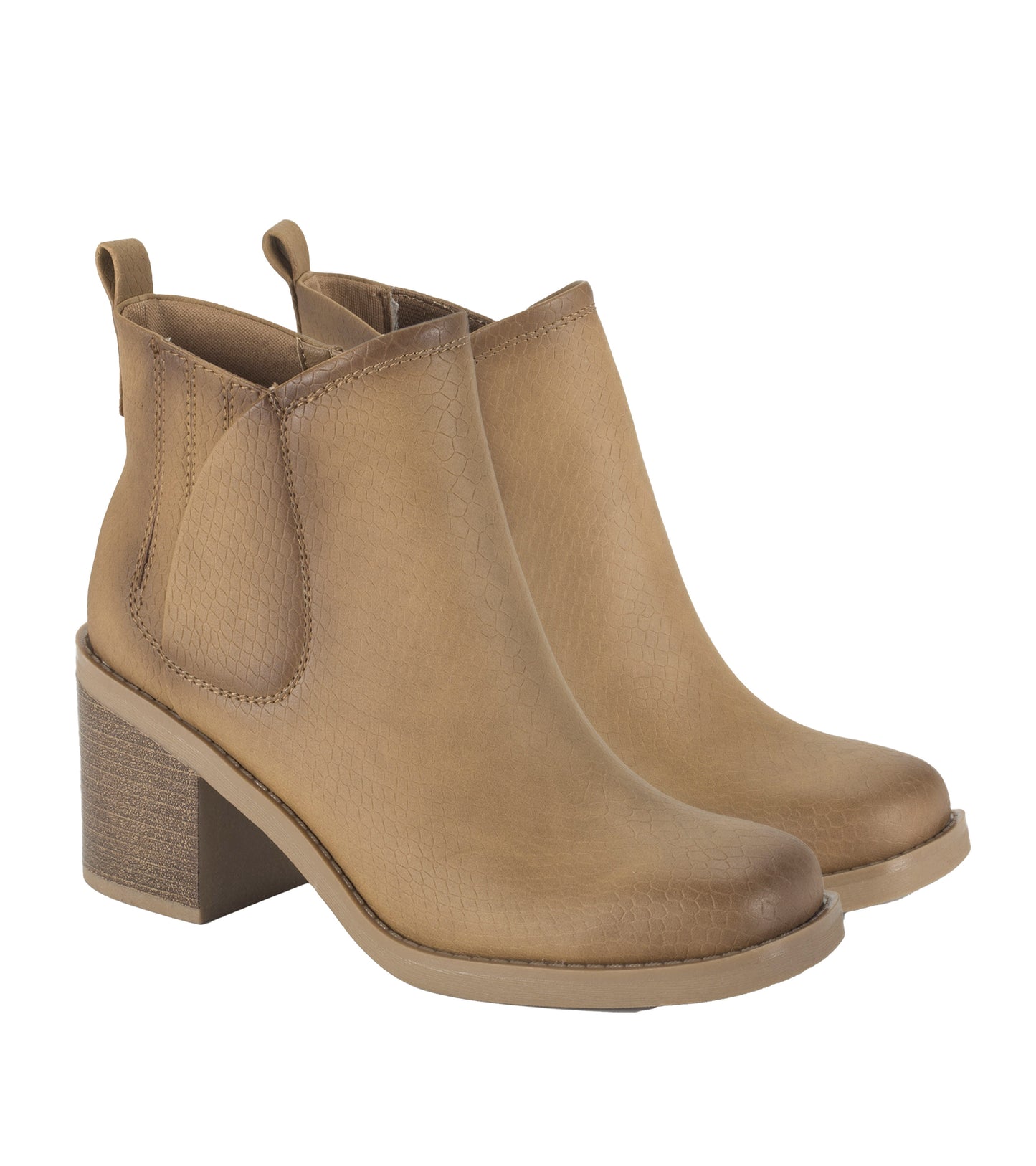 Maria Block Heel Bootie / Baretraps