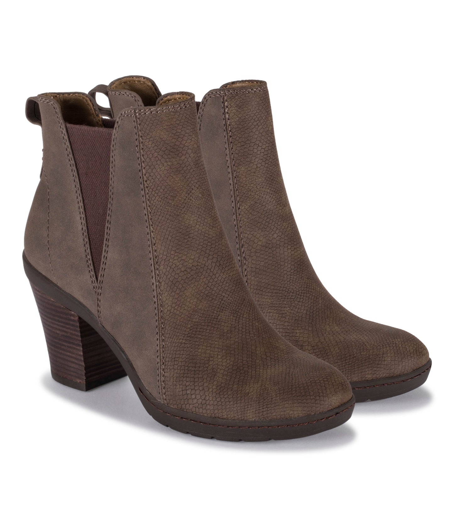 Dasha Block Heel Bootie / Baretraps