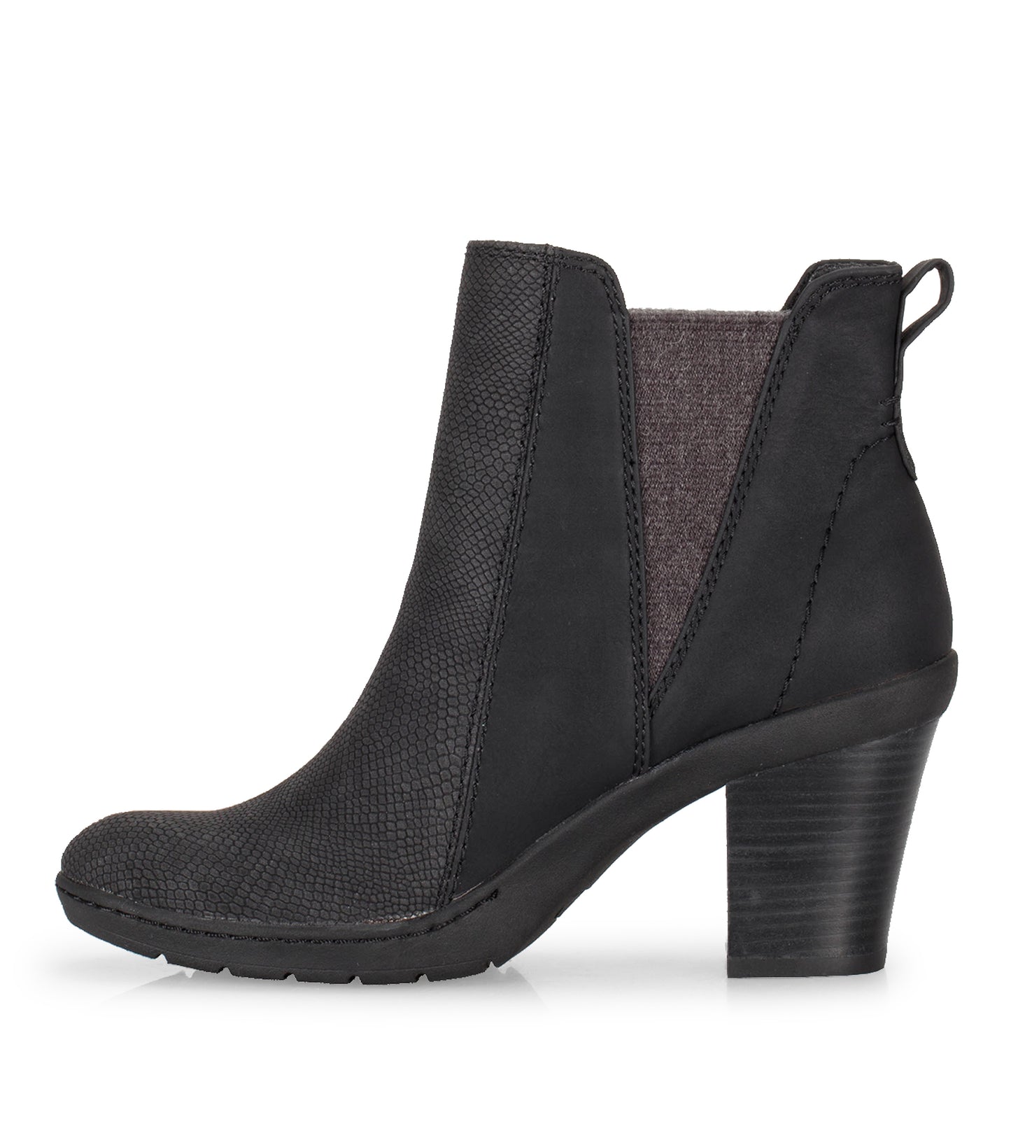 Dasha Block Heel Bootie / Baretraps