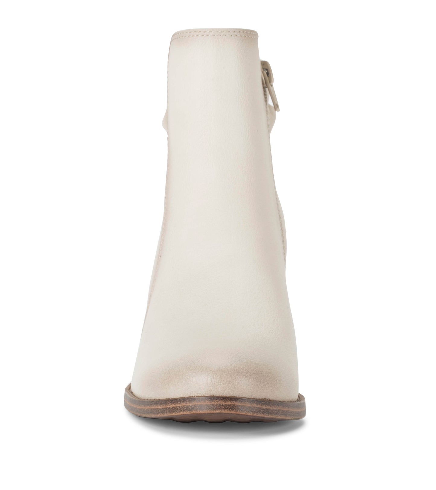 Crystal Block Heel Bootie / Baretraps