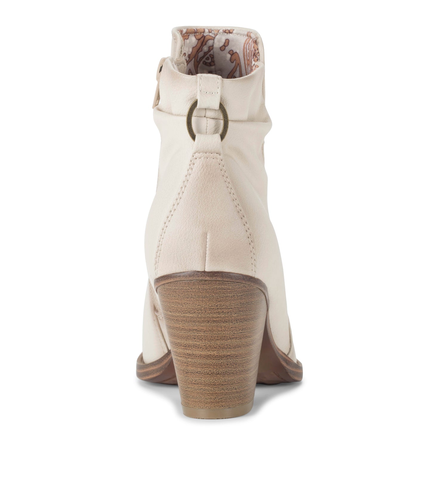 Crystal Block Heel Bootie / Baretraps