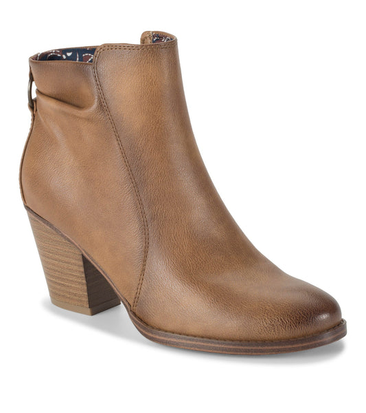 Crystal Block Heel Bootie / Baretraps