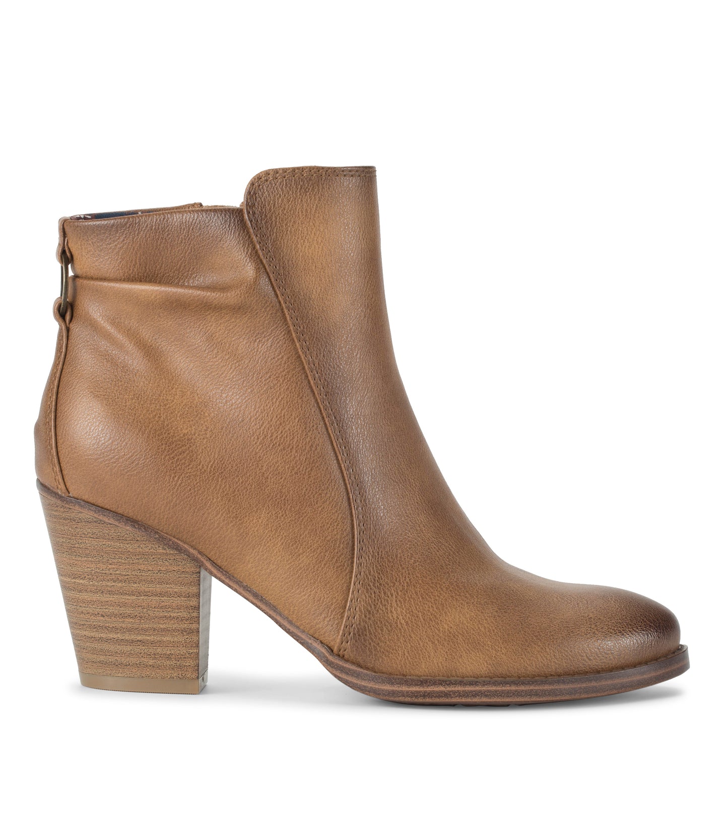 Crystal Block Heel Bootie / Baretraps