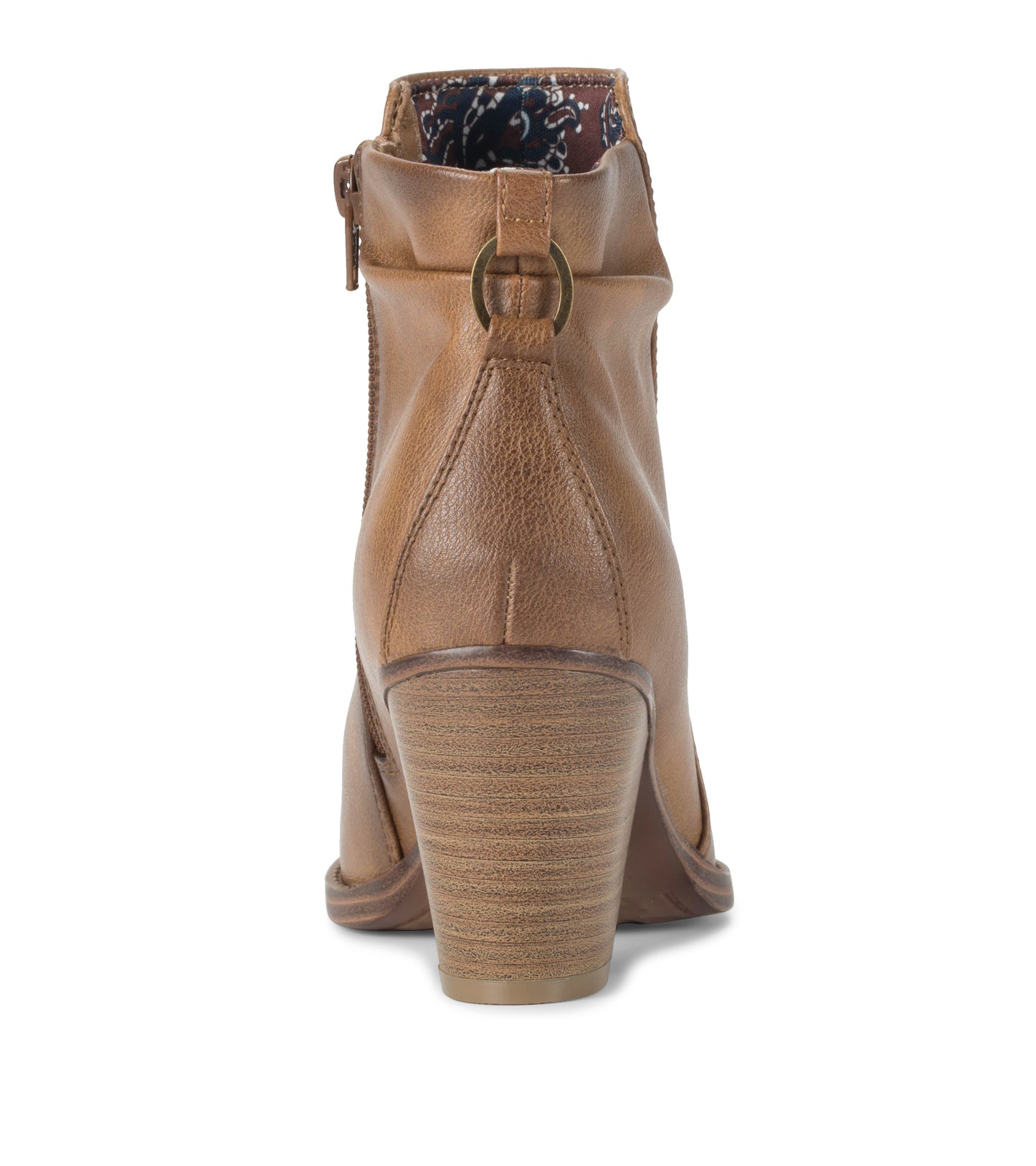 Crystal Block Heel Bootie / Baretraps