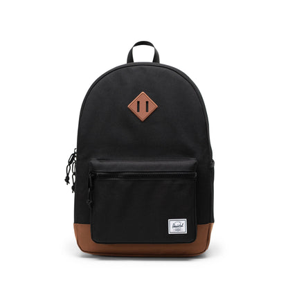 Black/Saddle Brown
