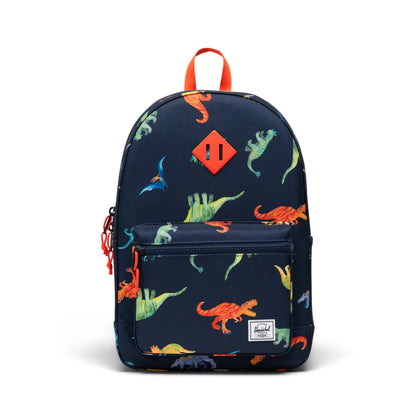 Watercolour Dinos Darkest Navy