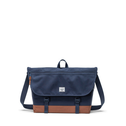 Navy/Saddle brown