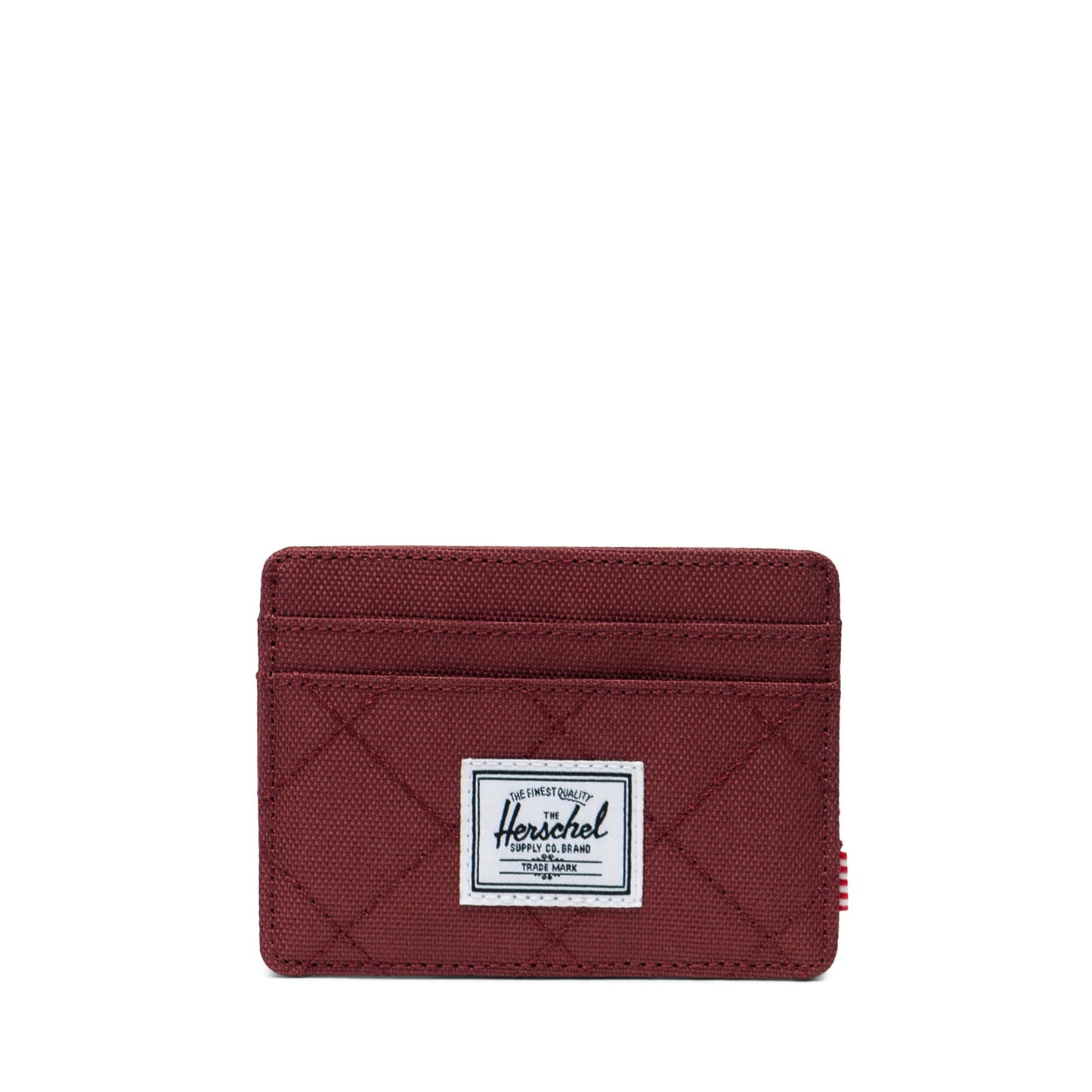 Oxblood Red Quilted