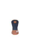 Navy/Saddle brown
