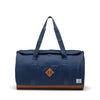 Navy/Saddle brown