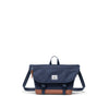 Navy/Saddle brown