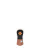 Black/Saddle Brown