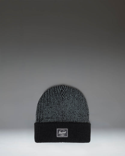 Herschel Elmer Reflective Ribbed Kids Beanie