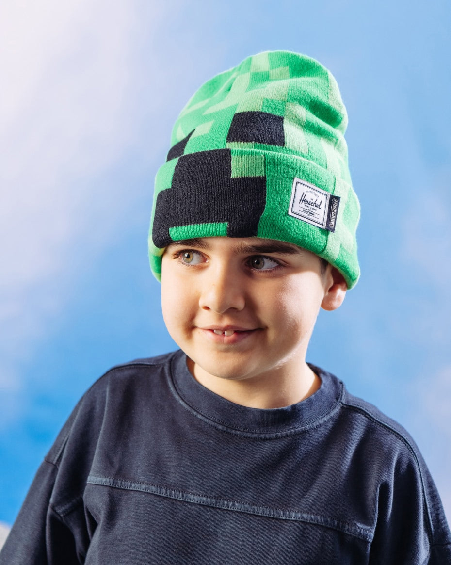 Herschel Minecraft Elmer Kids Beanie